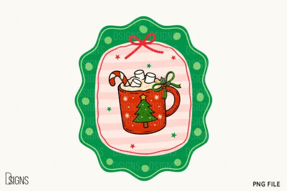 Download Christmas Hot Cocoa Hand Drawn Frame Png - Premium Resources